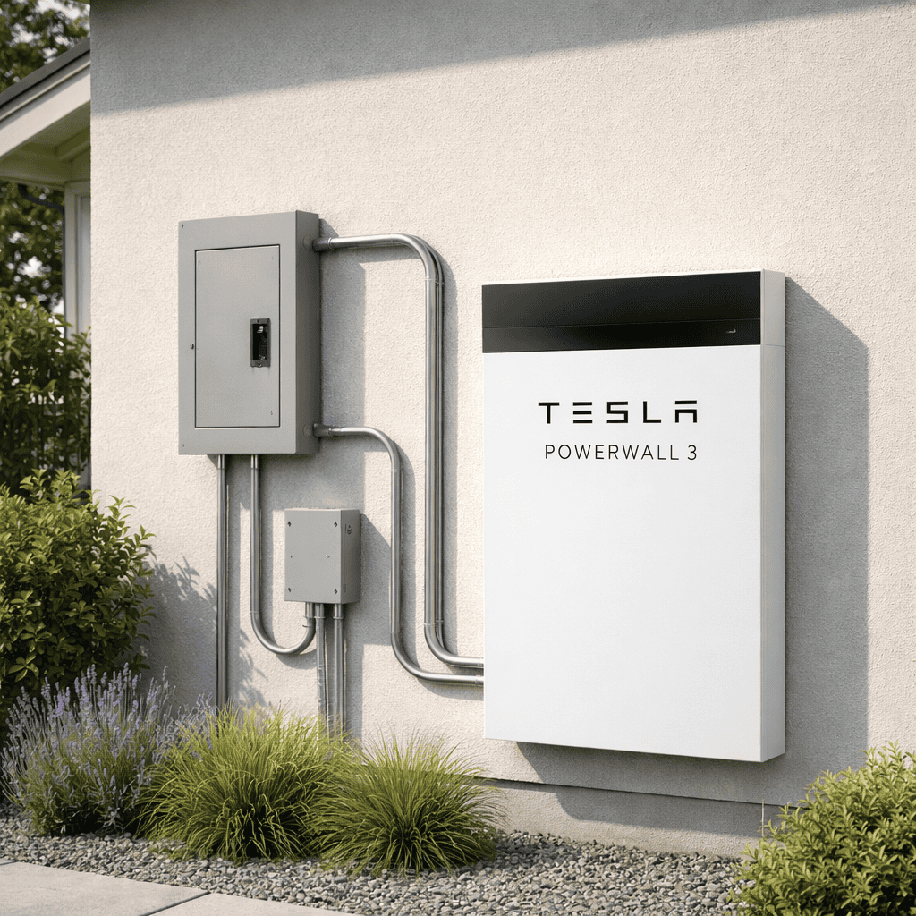 Tesla Powerwall installation
