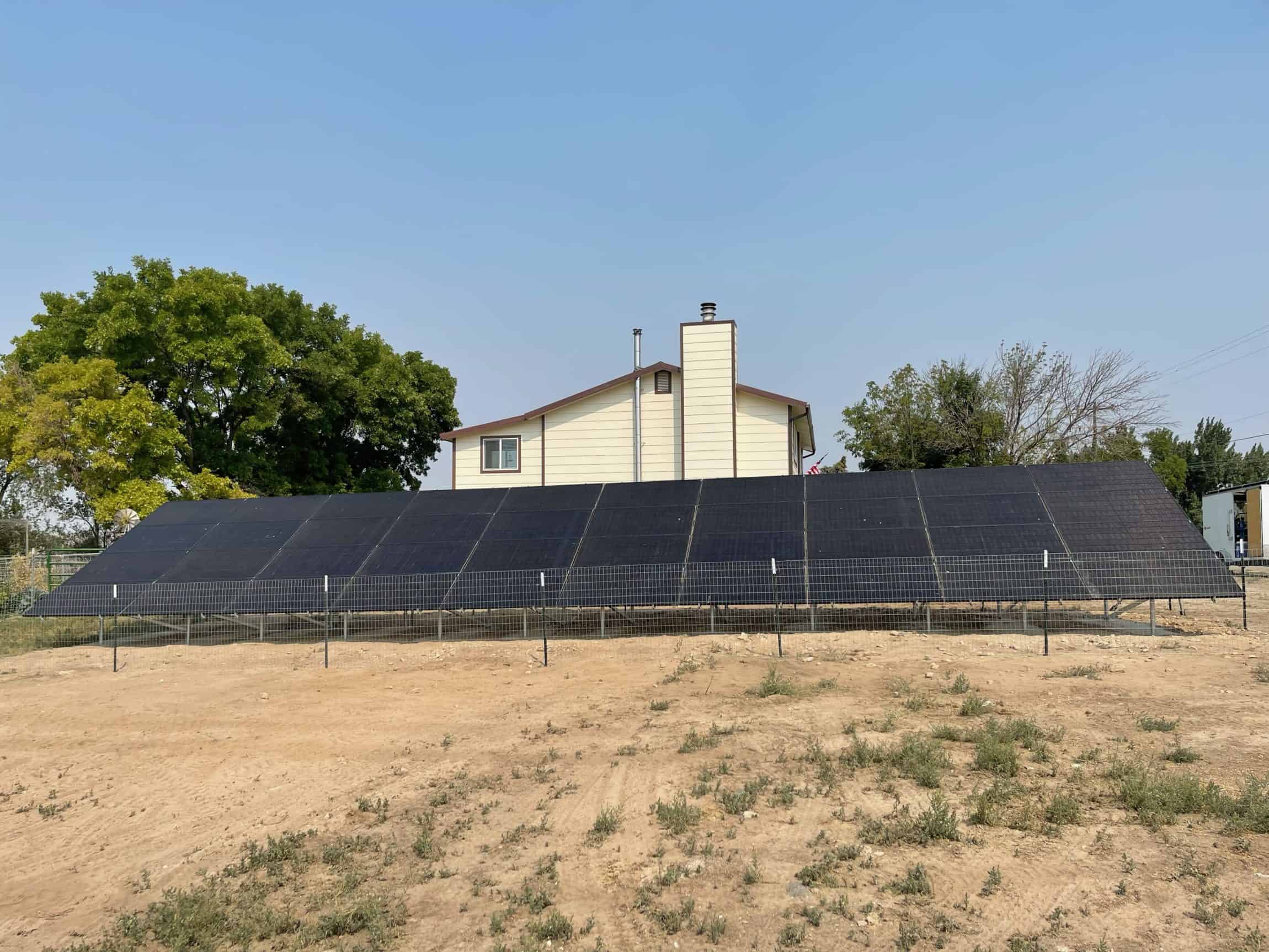 Completed Solar Installation